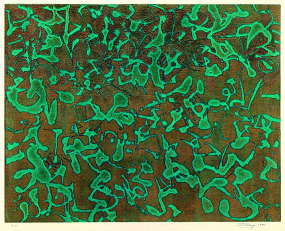 Mark Tobey - 2 Bll.: Forms in Progress (I + II)