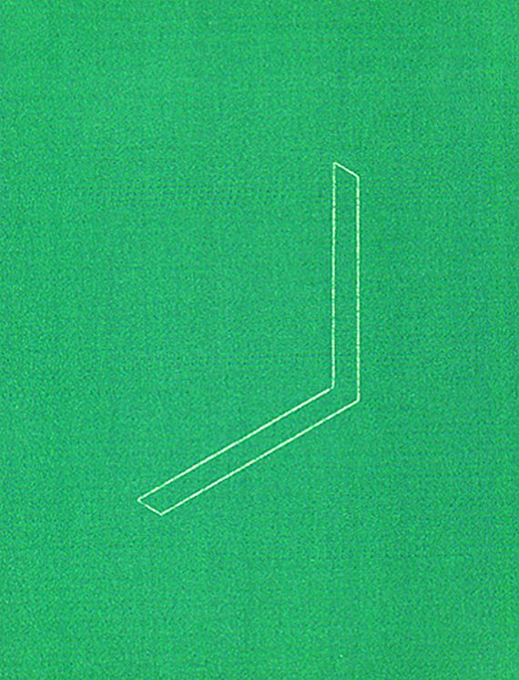 Fred Sandback - Aus: Twenty-Two Constructions from 1967