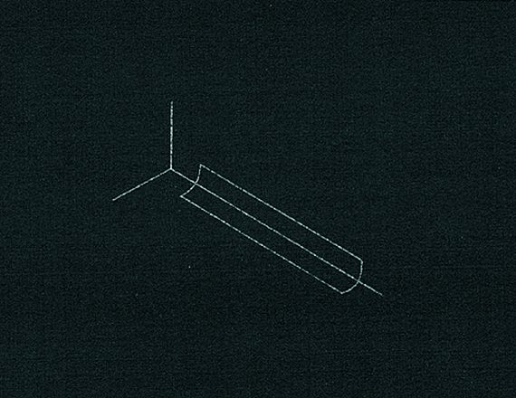 Fred Sandback - Aus: Twenty-Two Constructions from 1967