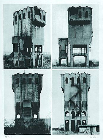 Bernd und Hilla Becher - Vier Ansichten eines Silos