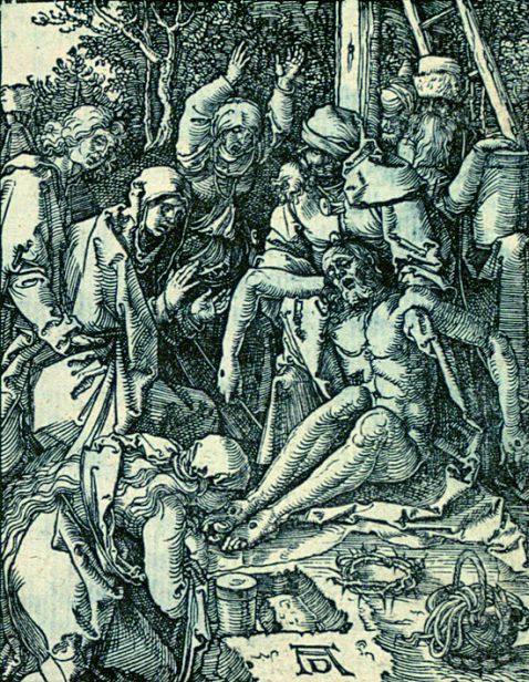 Albrecht Dürer - Beweinung Christi