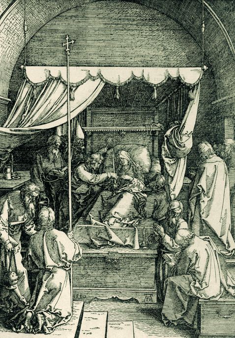 Albrecht Dürer - Der Tod Mariens