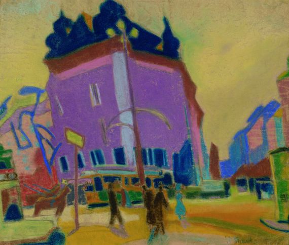 William Straube - Berliner Straßenszene
