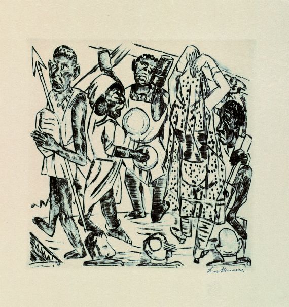 Max Beckmann - Niggertanz