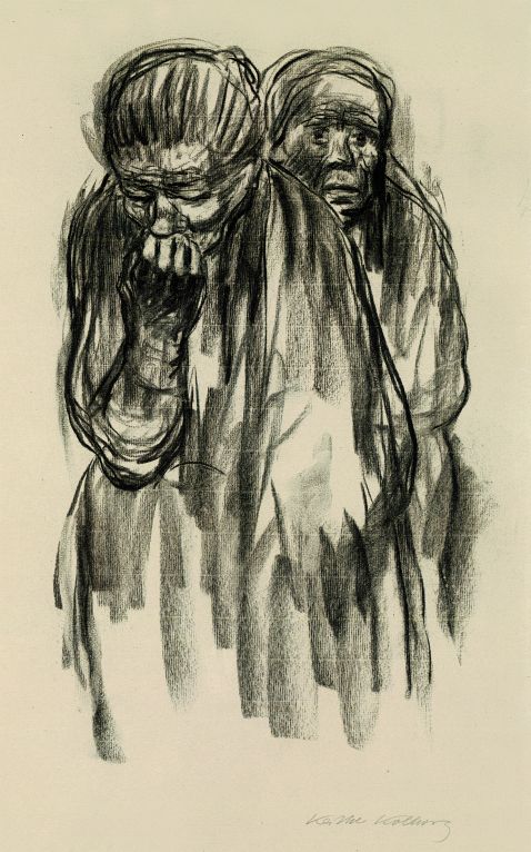 Käthe Kollwitz - Zwei Frauen