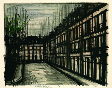 Bernard Buffet - La Place des Vosges