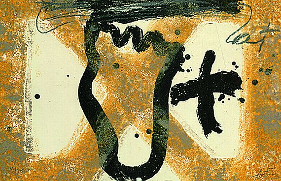 Antoni Tàpies - Ohne Titel