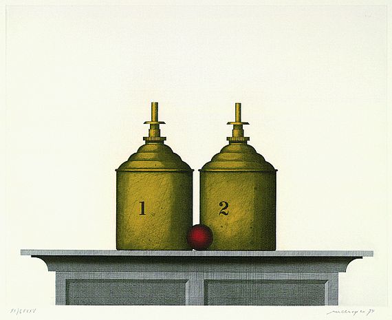 Friedrich Meckseper - Zwei Flaschen