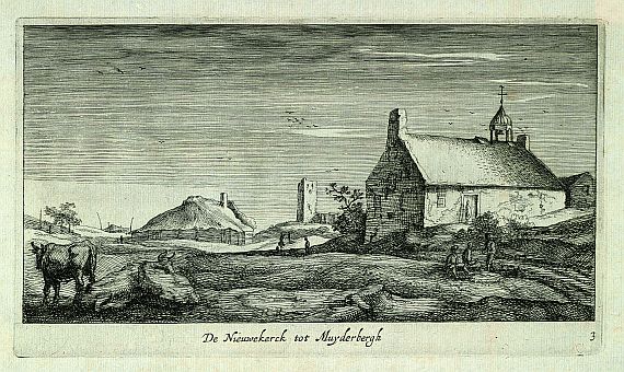 Geertruydt Roghman - 13 Bll. aus: Landschaften mit Ortschaften bei Amsterdam