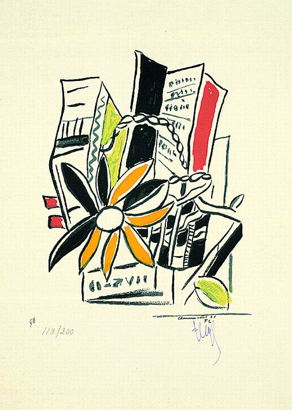 Fernand Léger - From: Album de 10 sérigraphies