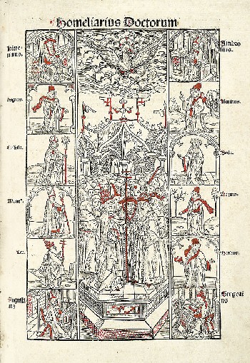  - - Homeliarius Doctorum. Hg. Diaconus. 1493.