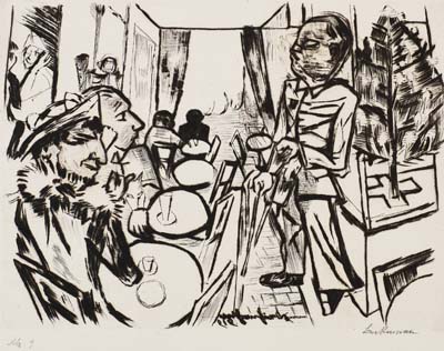 Max Beckmann - Weihnachten 1919