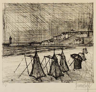 Bernard Buffet - Plage