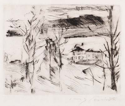 Lovis Corinth - Haus am Walchensee (Hotel am Walchensee)