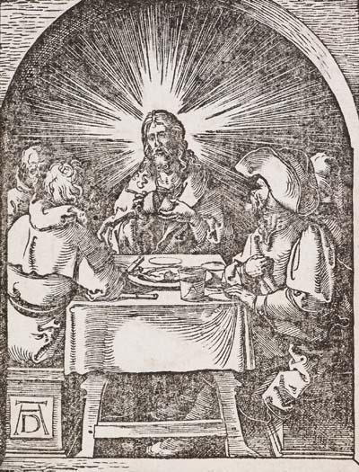 Albrecht Dürer - Christus in Emaus
