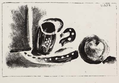 Pablo Picasso - La Tasse et la Pomme