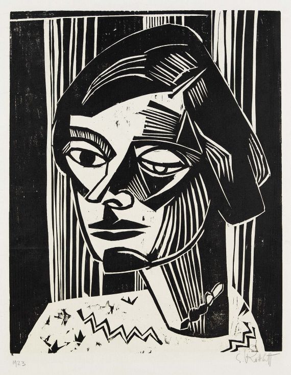 Karl Schmidt-Rottluff - Emybildnis