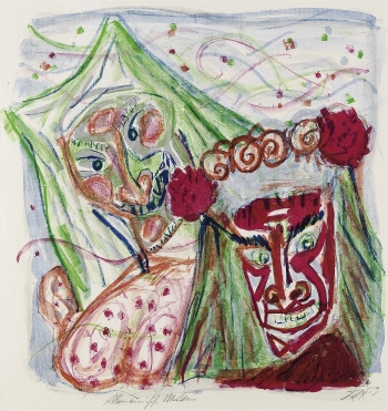 Otto Dix - Alemannische Masken