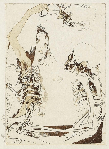 Horst Janssen - Zu "Phyllis"