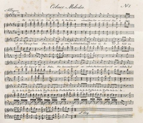  - - Kölnische Karnevals-Lieder