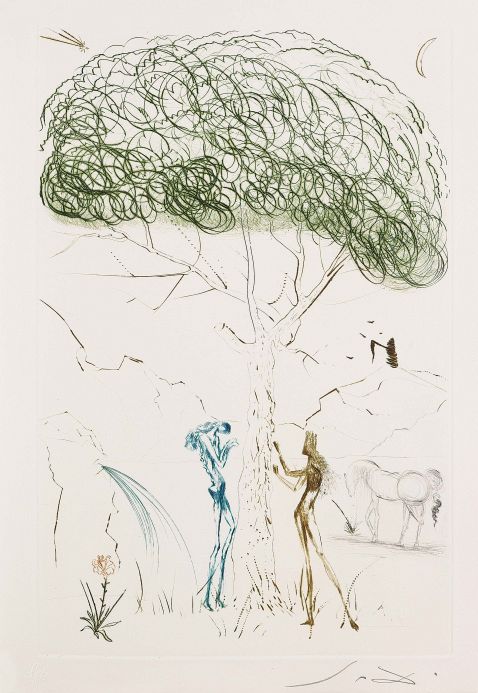 Salvador Dalí - Tristano e Isotta