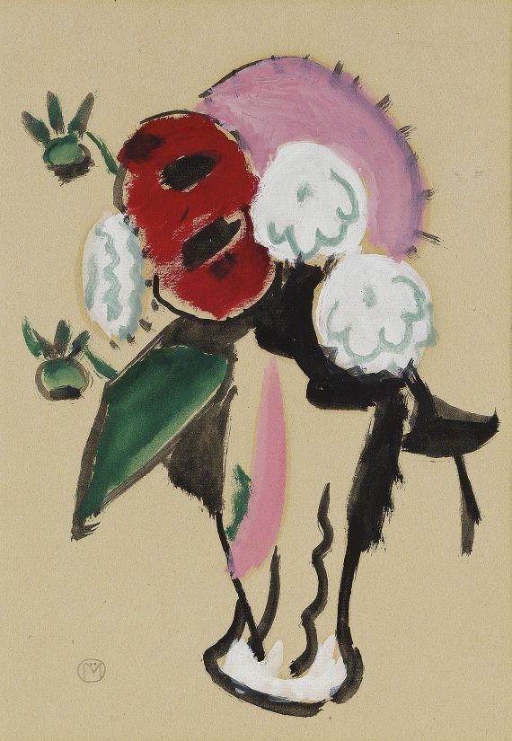 Gabriele Münter - Blumenstrauss in Vase