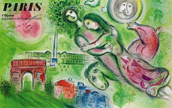 Marc Chagall - Romeo und Julia