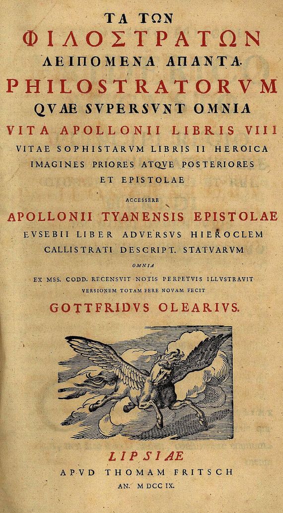 Flavius Philostratus d. Ä. - Philostratum