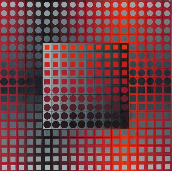 Victor Vasarely - Ohne Titel