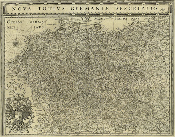 Deutschland - Nova totius germaniae descriptio.