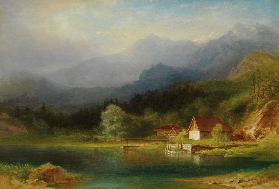 Carl Morgenstern - Ansicht vom Kochelsee