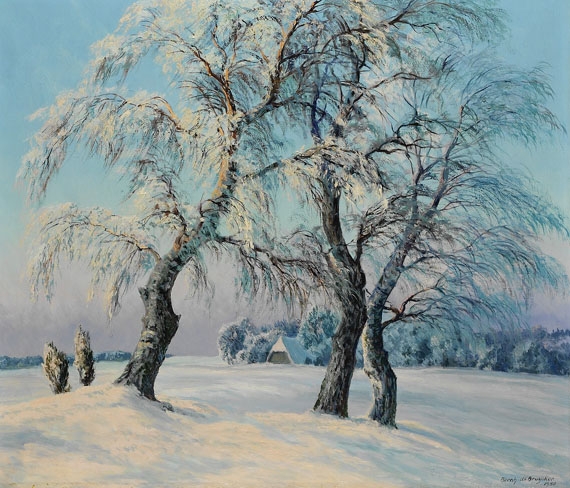 Bernhard de Bruycker - Winterlandschaft