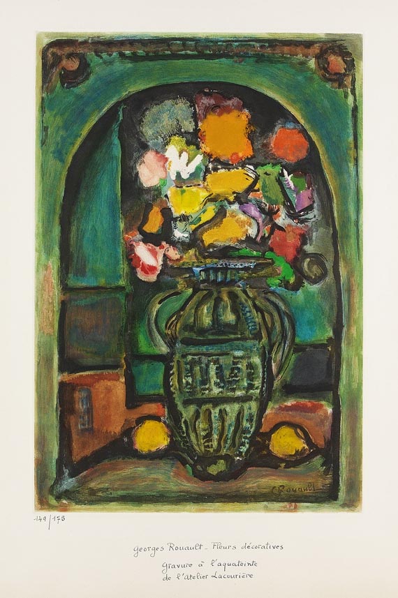 Georges Rouault - Nach - Fleurs décoratives