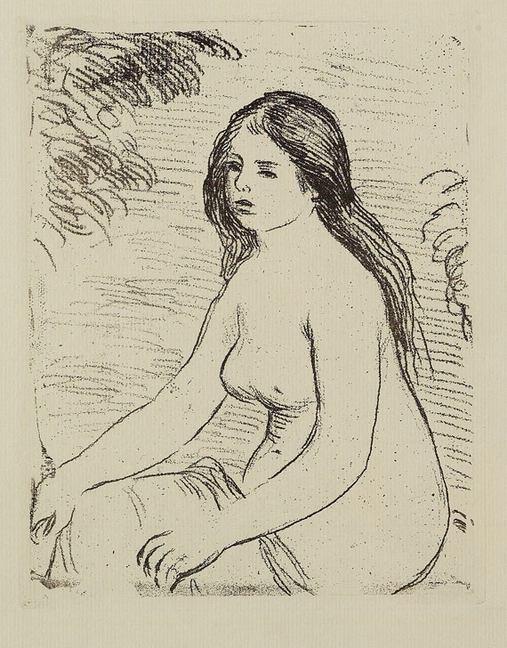 Pierre-Auguste Renoir - Femme nue assise