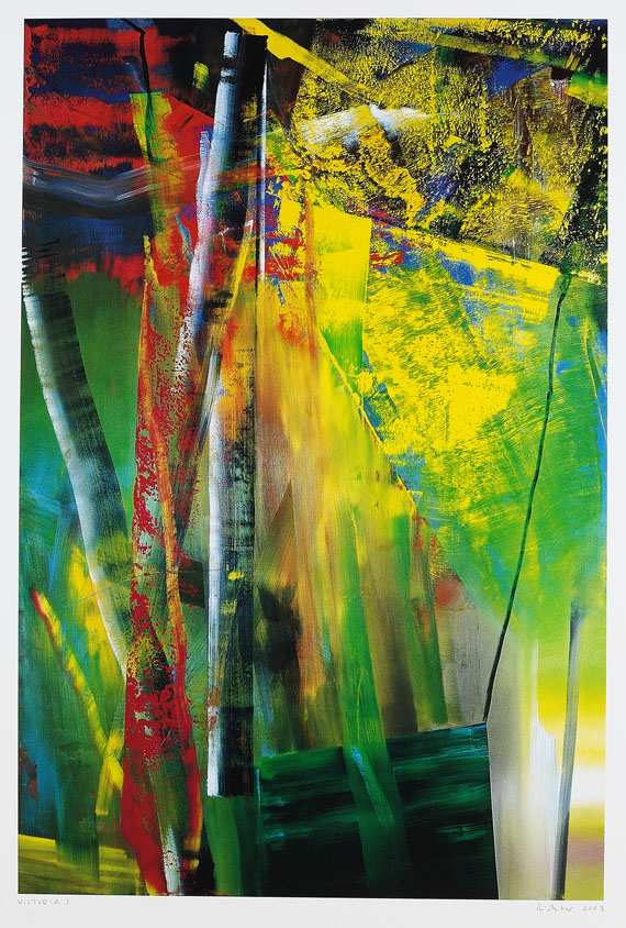 Gerhard Richter - Nach - 2 Bll.: Victoria I. Victoria II