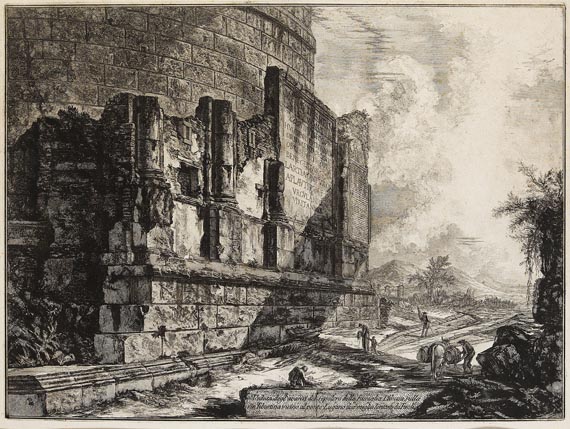 Giovanni Battista Piranesi - 2 Bll.: Veduta degl