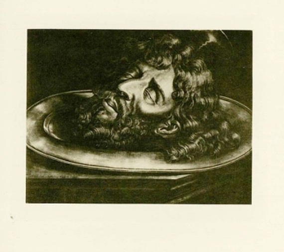 Julius Leisching - Schabkunst. 1913.