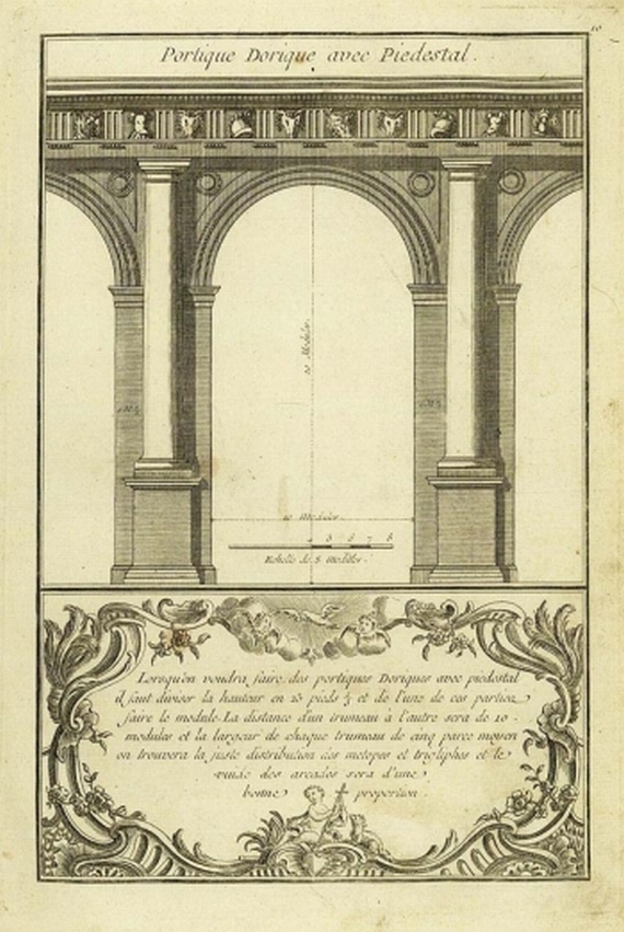 J. B. Vignole - Nouveau Livre. Ca. 1760