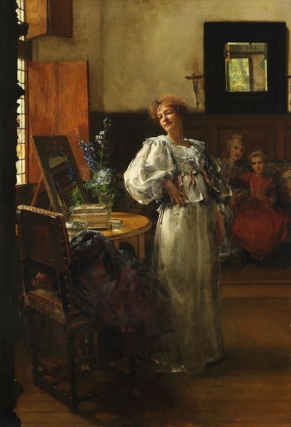 Lady Laura Theresa Alma-Tadema - Satisfaction