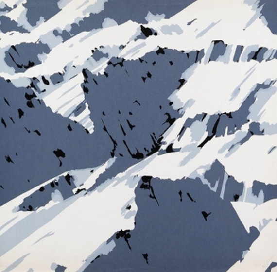 Gerhard Richter - Aus: Schweizer Alpen I