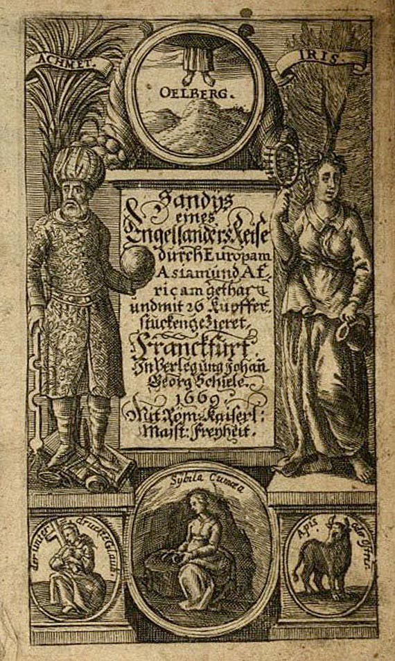 George Sandys - Sandys Reisen. 1669