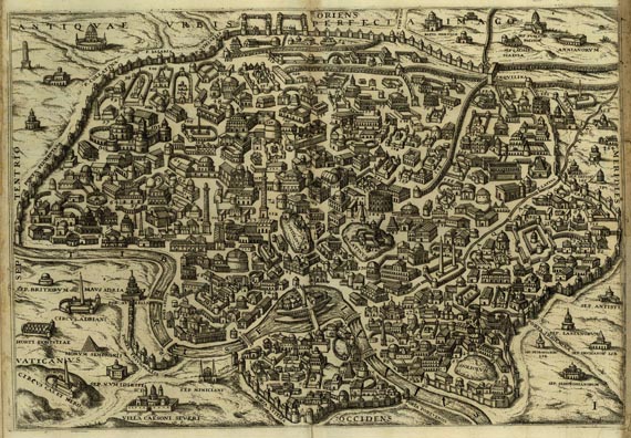 Italien - Boissard, J. J., Topographia Urbis Romae. 1681