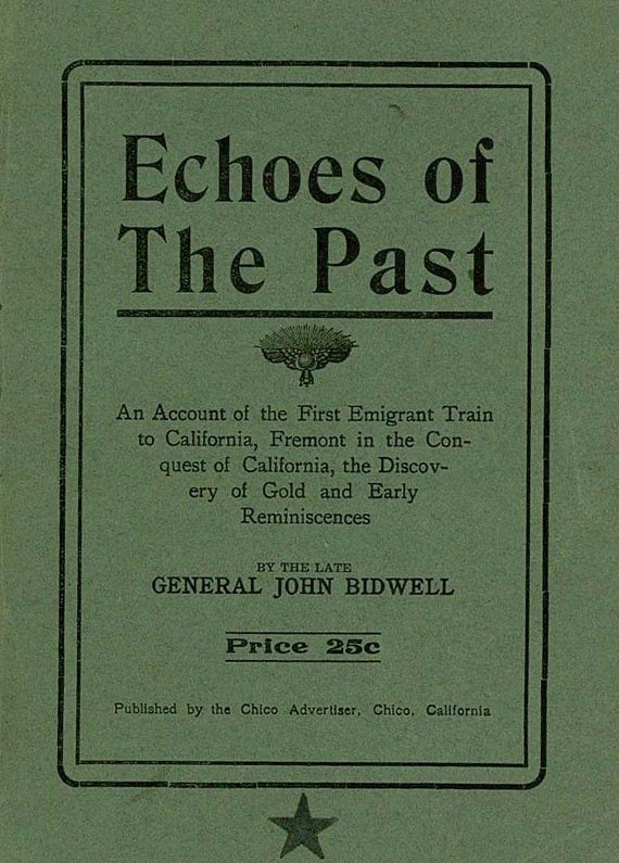 John Bidwell - Echoes of the past. 1891 + Beig. Hunt, Bidwell, 1942