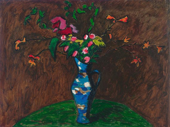 Gabriele Münter - Gefleckte Vase