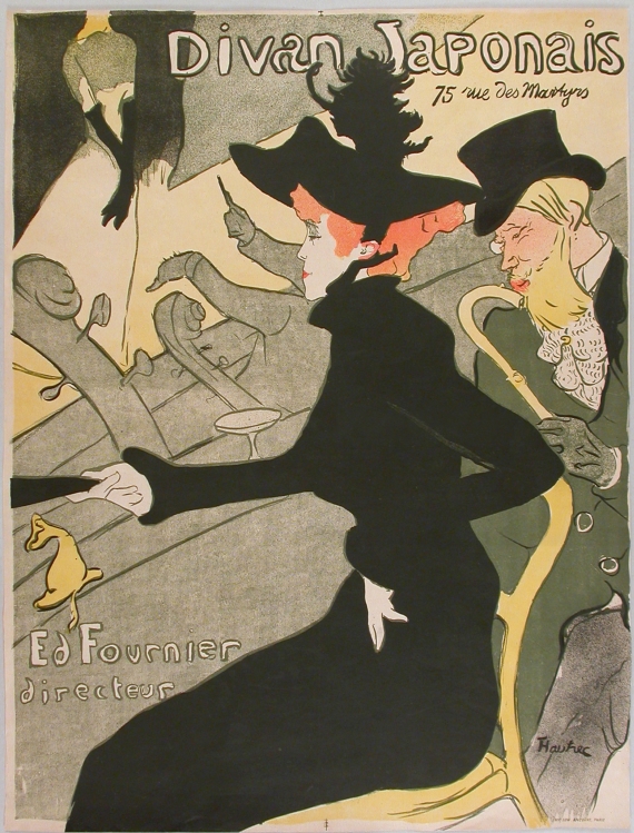 Henri de Toulouse-Lautrec - Divan Japonais