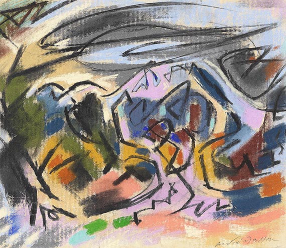 André Masson - Paysage (montagne St. Victoire)