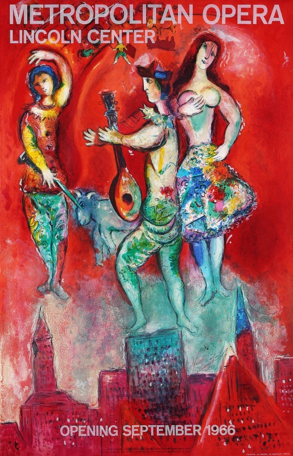 Marc Chagall - Plakat: Carmen