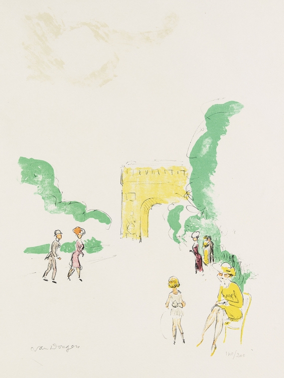 Kees van Dongen - Arc de Triomphe (Au Bois)