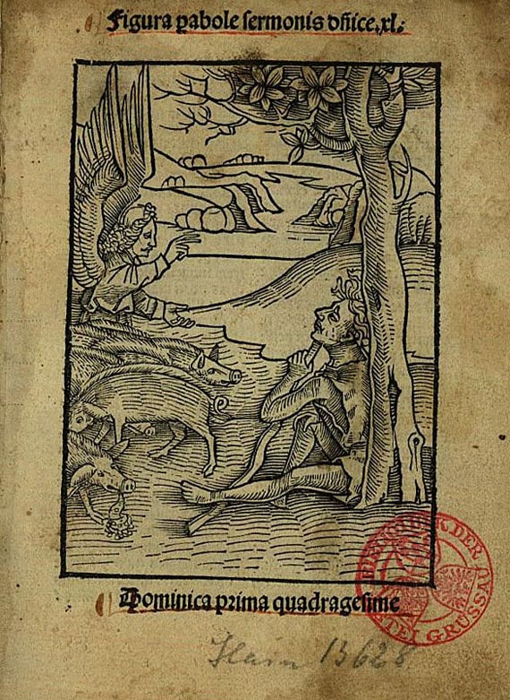 Johannes Meder - Quadragesimale. Basel 1495. (63)
