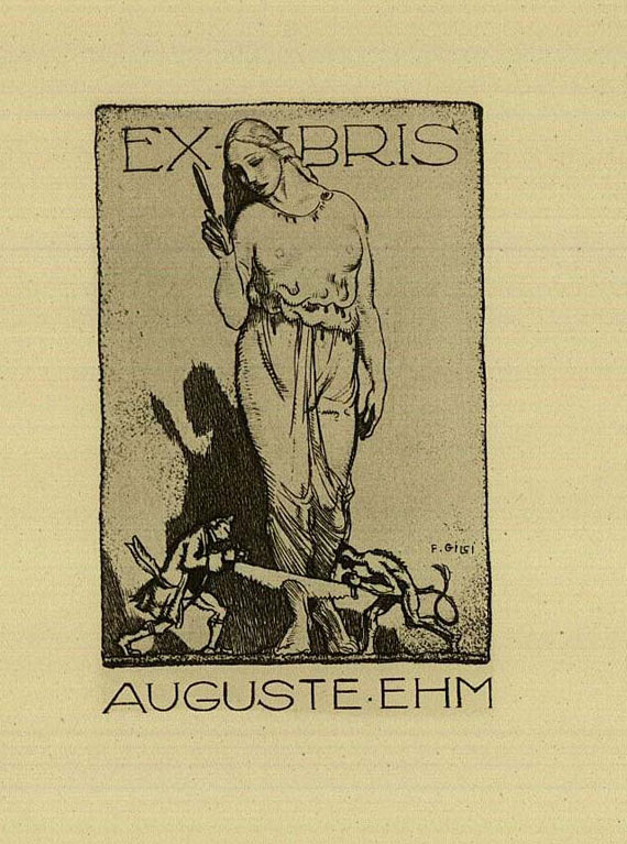   - Exlibris, 2 Bde. 1922-23.